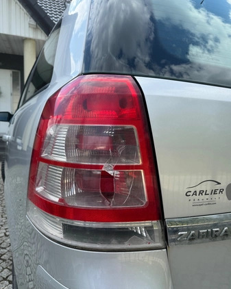 Opel Zafira cena 7000 przebieg: 253000, rok produkcji 2008 z Wasilków małe 301